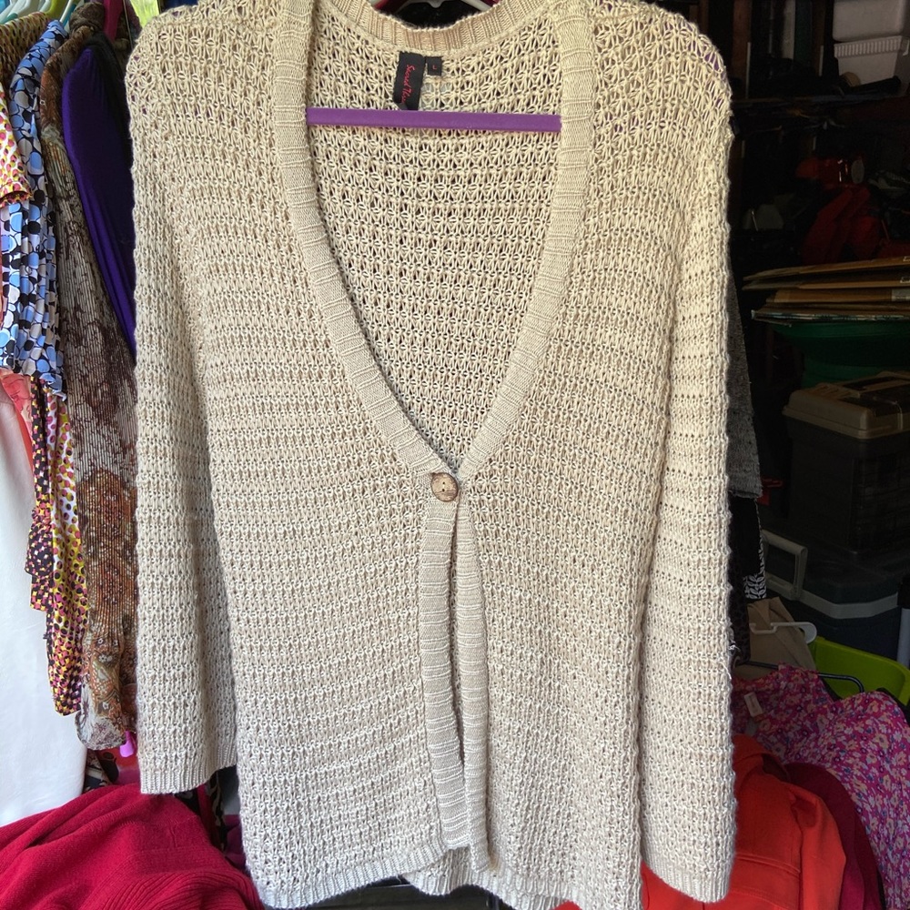 🎈2 for $10🎈Ladies Summer Cardigan - Size L